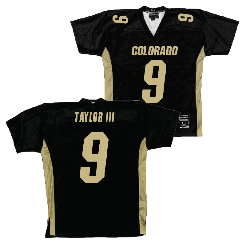 Football Jersey Printed-Colorado Football Black Jersey  - Walter Taylor