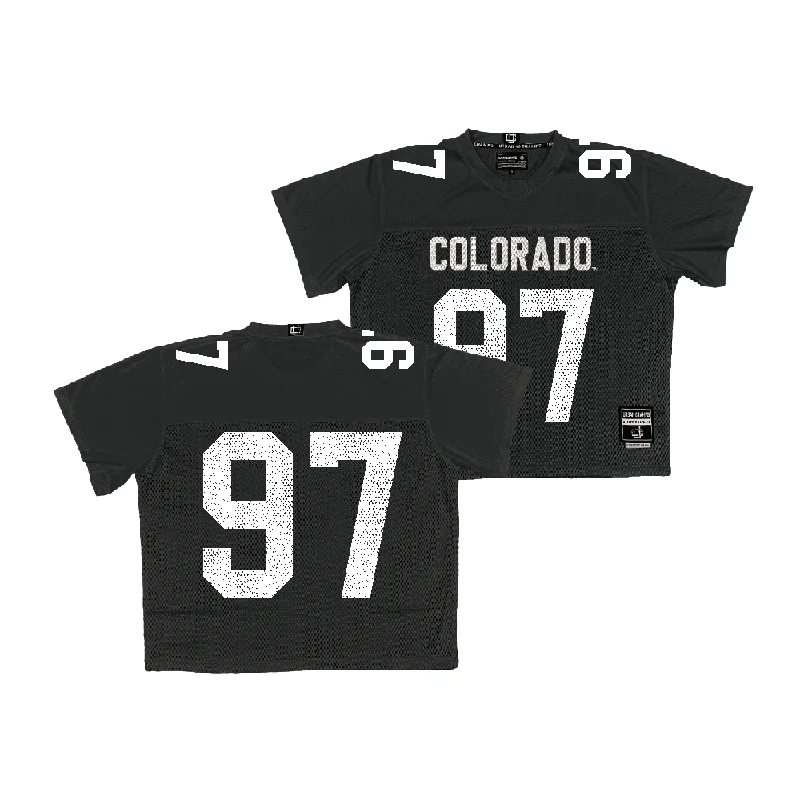 Football Jersey Football Coach-Colorado Throwback Football Jersey  - Chidozie Nwankwo