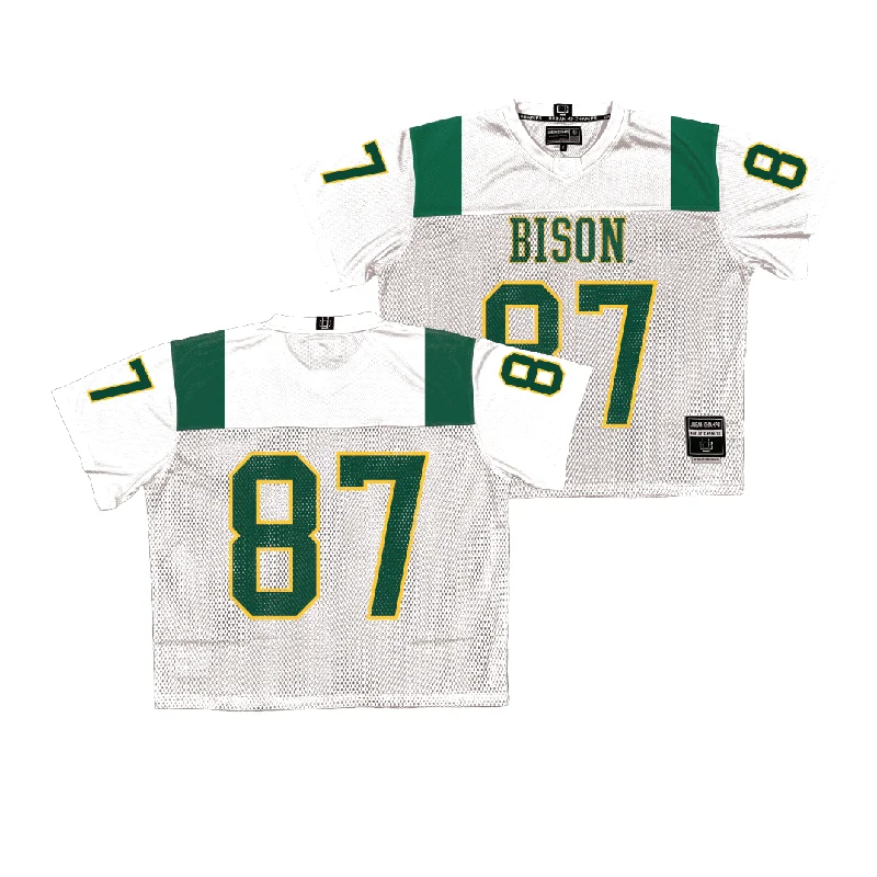 Football Jersey Office-NDSU Throwback Football Jersey - Nate Forystek | #87