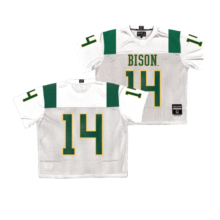 Football Jersey Abstract-NDSU Throwback Football Jersey - Enock Sibomana | #10