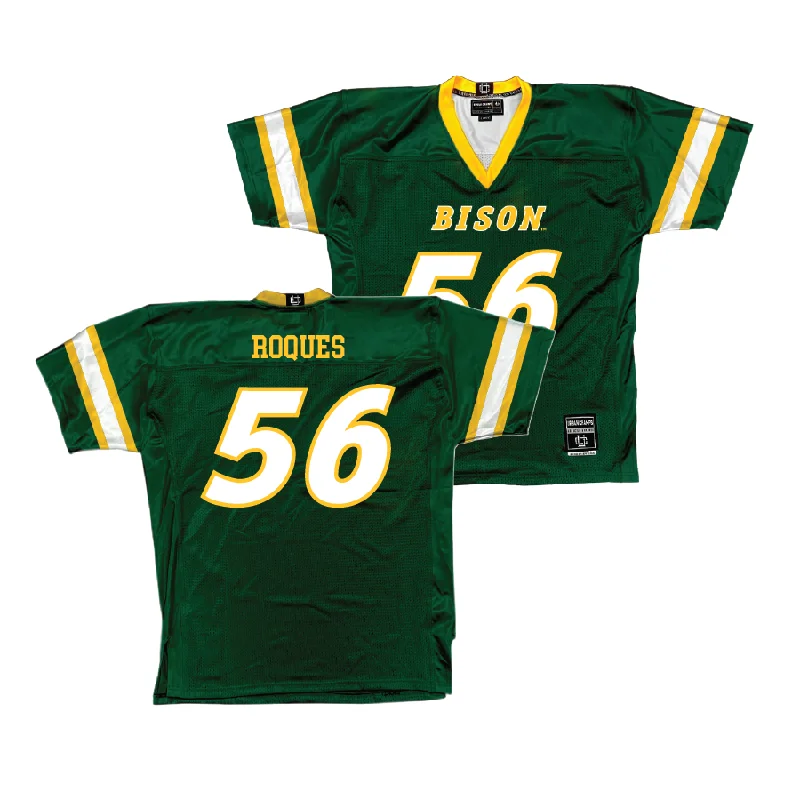 Football Jersey Football Dad-Green NDSU Football Jersey  - Loshiaka Roques