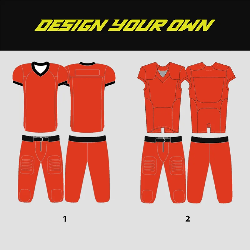 Football Jersey Streetwear-Sublimation Custom Football Uniform - DESIGN YOUR OWN