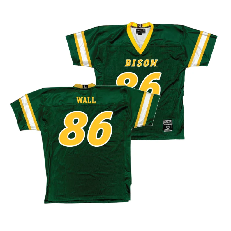 Football Jersey Best Seller-Green NDSU Football Jersey - Cedric Wall