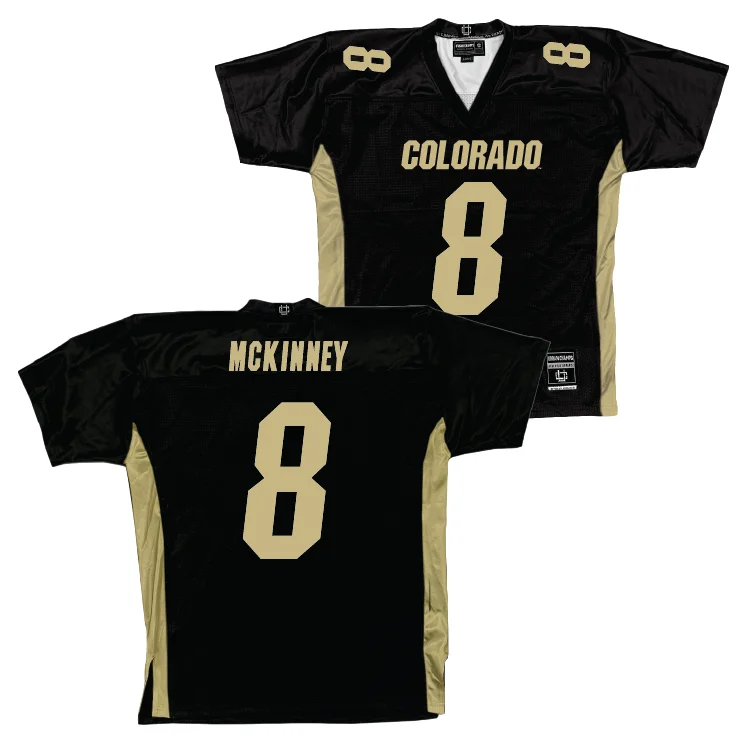 Football Jersey Performance-Colorado Football Black Jersey  - DJ McKinney