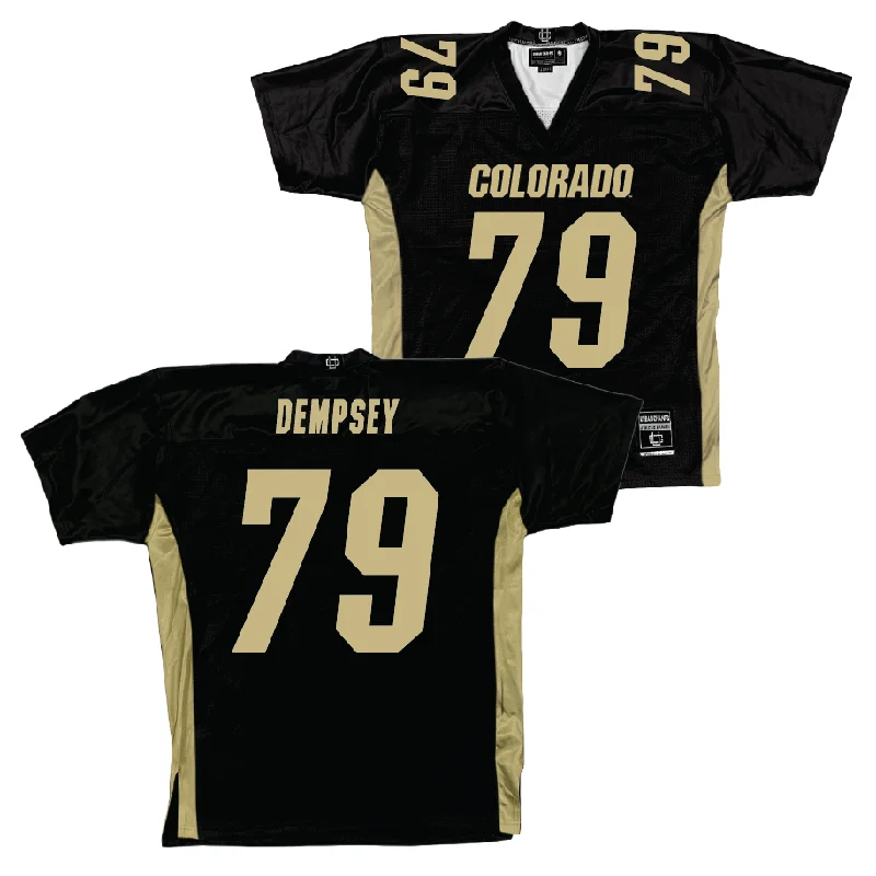 Football Jersey Esports-Colorado Football Black Jersey - Camden Dempsey | #79