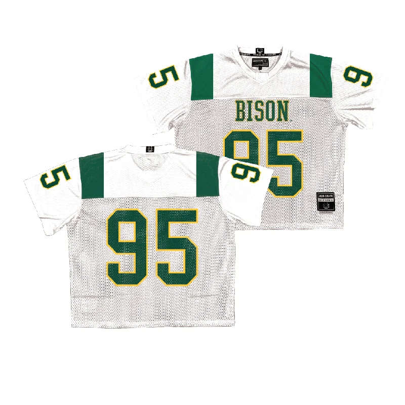 Football Jersey Festival-NDSU Throwback Football Jersey - Dylan Hendricks | #95