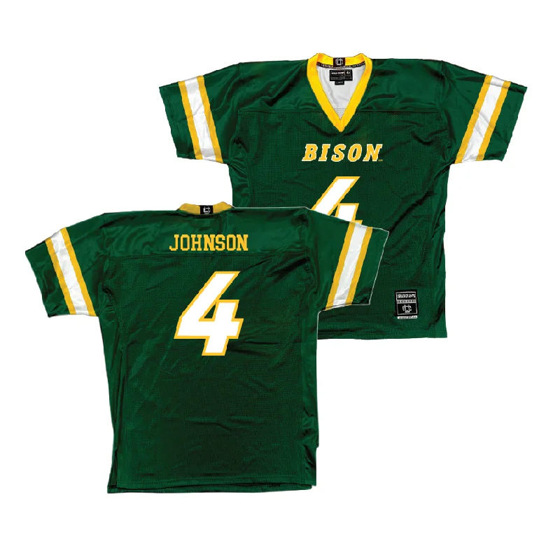 Football Jersey Anniversary-Green NDSU Football Jersey  - Owen Johnson