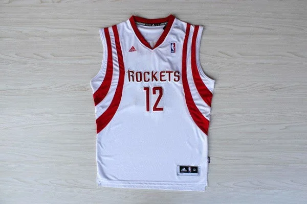 Basketball Jersey Blue-Rockets 12 Howard White New Revolution 30 Basketball Jerseys