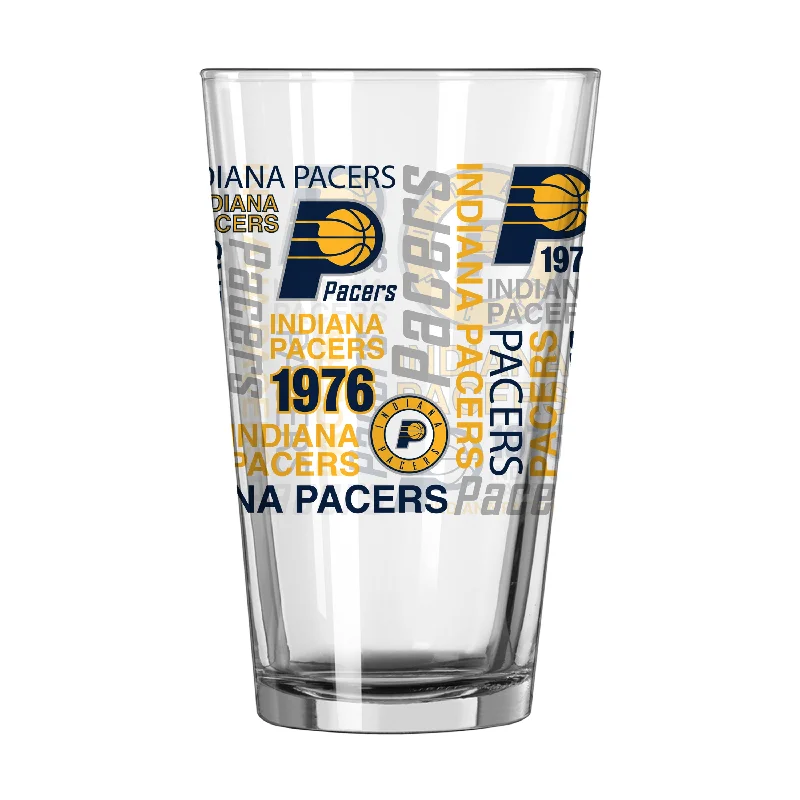 Team Mug Funny-Indiana Pacers 16oz Spirit Pint Glass