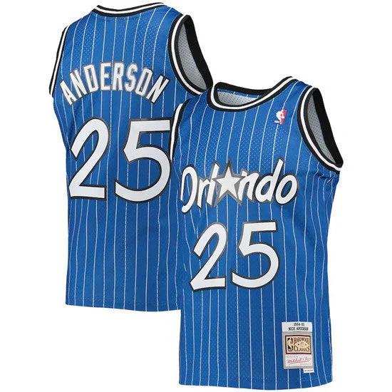 Basketball Jersey Cheap-Men's Orlando Magic Personalized Custom Blue Stitched Basketball Jersey