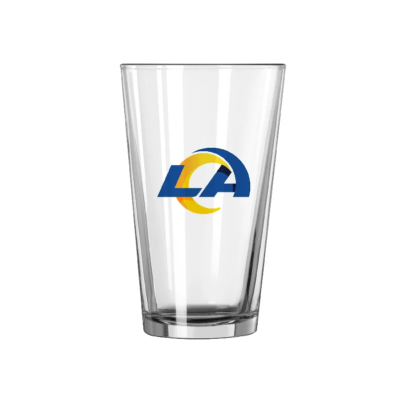 Team Mug CEO-Los Angeles Rams 16oz Logo Pint Glass