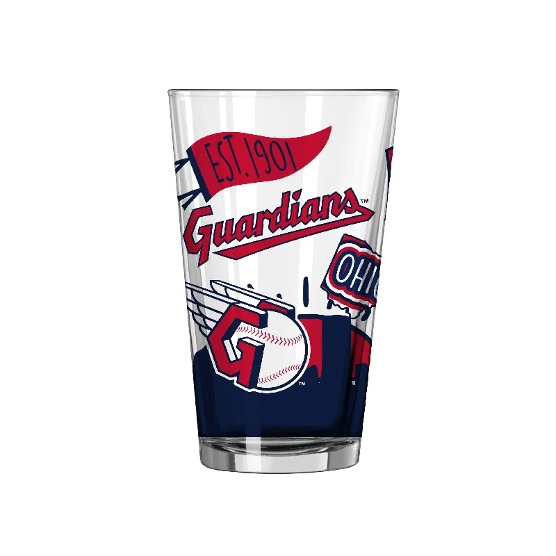 Team Mug Thanksgiving-Cleveland Guardians 16oz Native Pint Glass