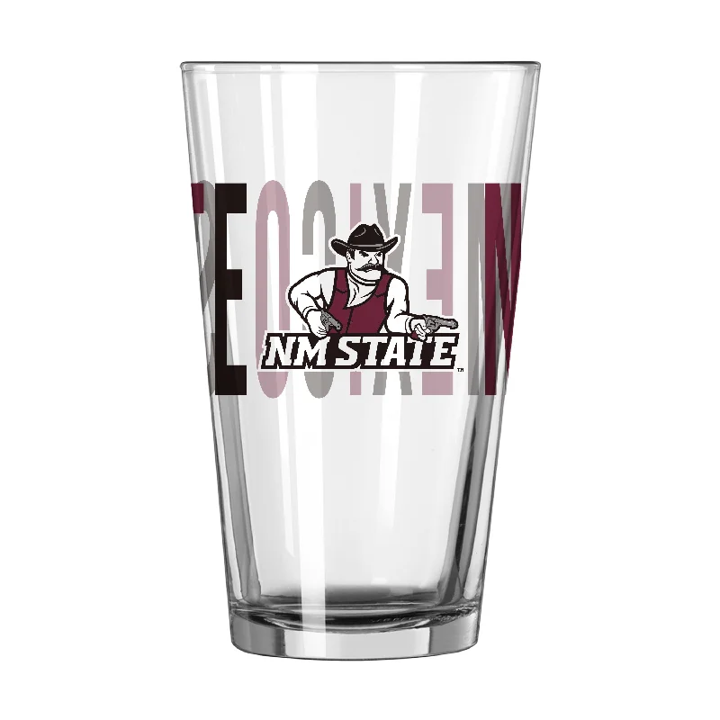 Team Mug Office-New Mexico State 16oz Overtime Pint Glass