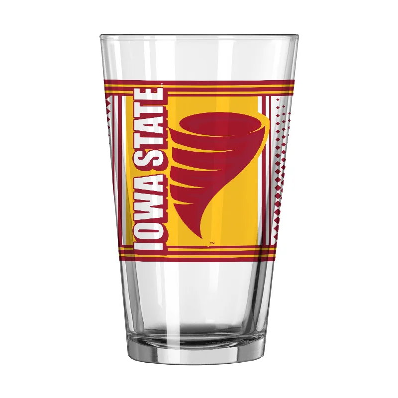 Team Mug Anniversary-Iowa State 16oz Hero Pint Glass