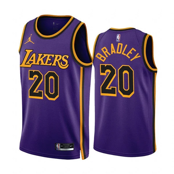 Basketball Jersey Best Seller-Men's Los Angeles Lakers #20 Avery Bradley 2022/23 Purple Statement Edition Stitched Basketball Basketball Jersey