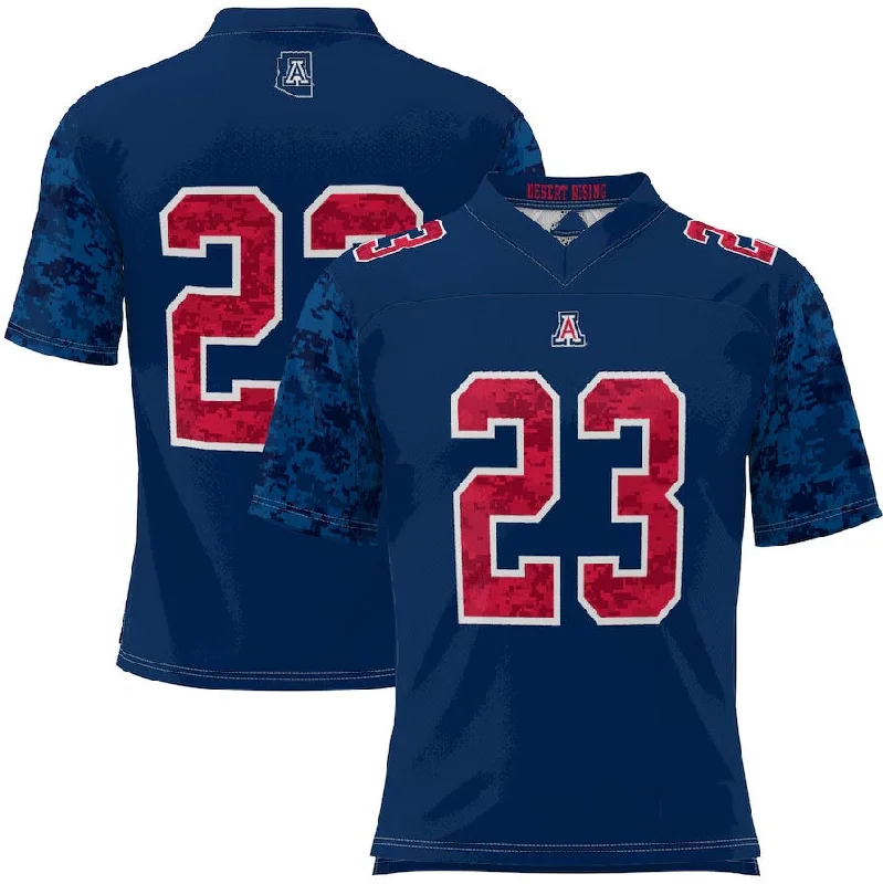 Football Jersey Birthday-#23 A.Wildcats GameDay Greats Military Appreciation Football Jersey - Navy Stitched American College Jerseys