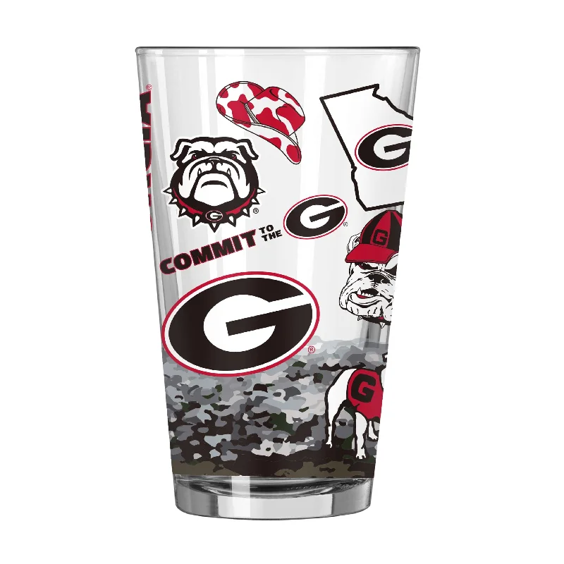 Team Mug Sister-Georgia 16oz Native Pint Glass