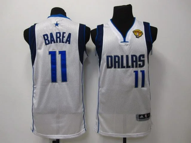 Basketball Jersey Team-Mavericks 11 Barea White 2011 Fianls Basketball Jerseys