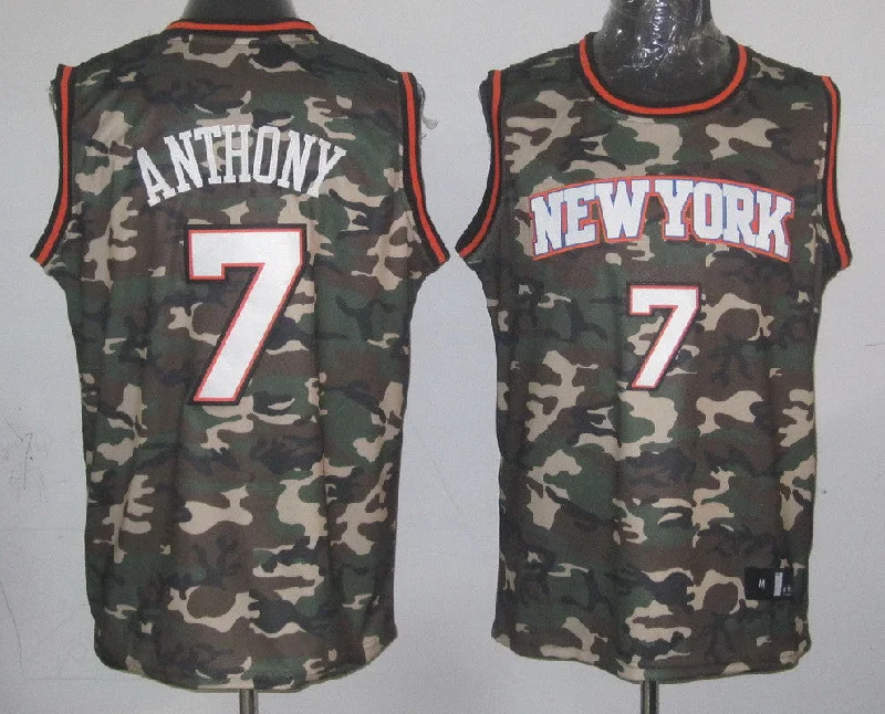 Basketball Jersey Collector’s Item-Knicks 7 Anthony New Revolution 30 Basketball Jerseys