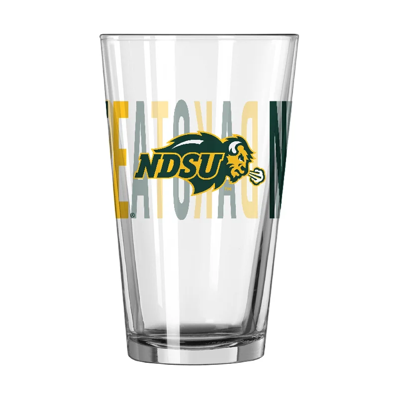 Team Mug Spill-Proof-North Dakota State 16oz Overtime Pint Glass