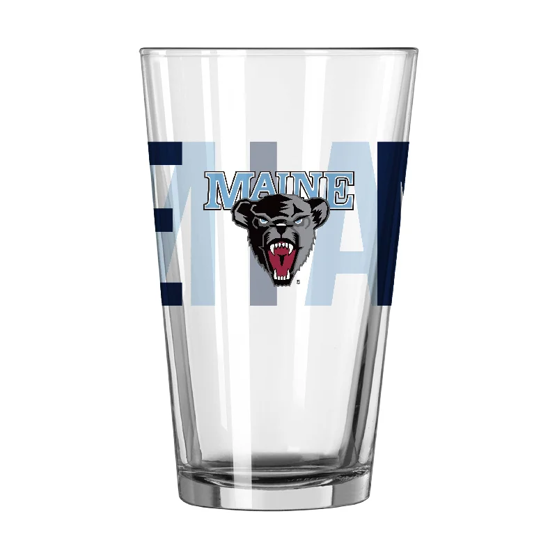 Team Mug Collector’s Item-Maine 16oz Overtime Pint Glass