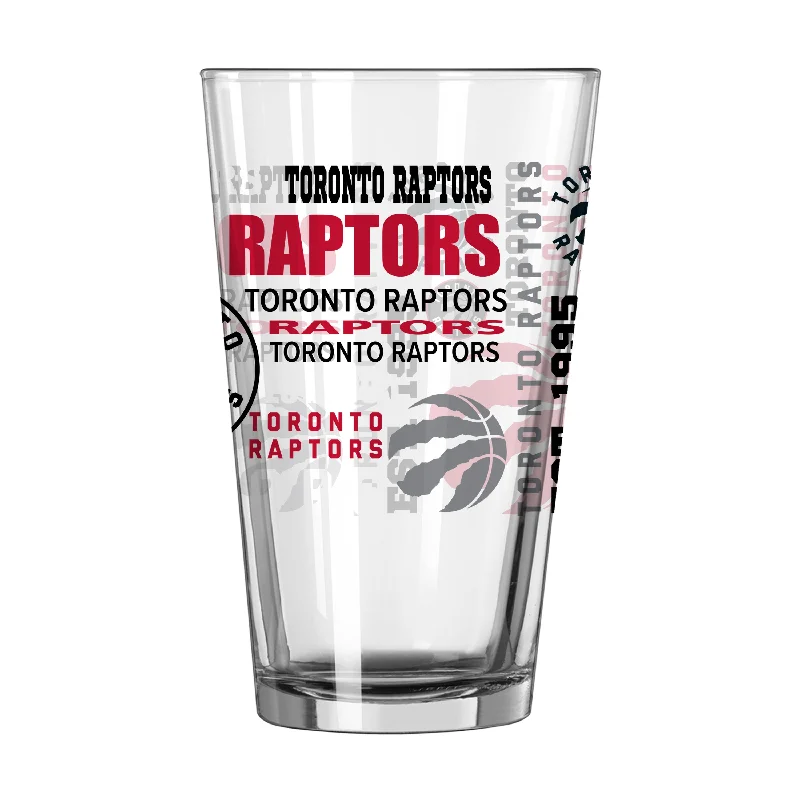 Team Mug Conference-Toronto Raptors 16oz Spirit Pint Glass