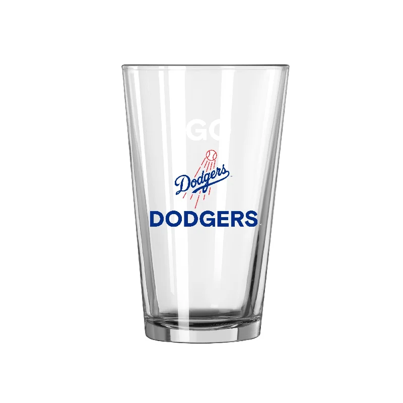 Team Mug Friendship-Los Angeles Dodgers 16oz Slogan Pint Glass