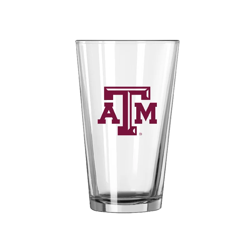 Team Mug Esports-Texas A&M 16oz Logo Pint Glass