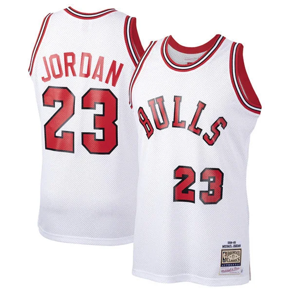 Basketball Jersey UV Protection-Men's Chicago Bulls #23 Michael Jordan White 1984-85 Throwback Stitched Basketball Jersey