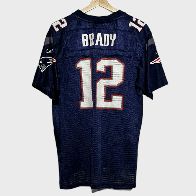 Football Jersey Rookie-Tom Brady New England Patriots Jersey Youth XL