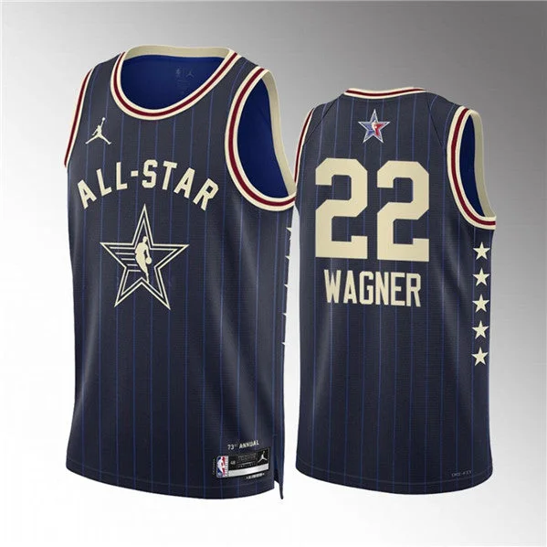 Basketball Jersey Basketball Fan-Men's 2024 All-Star #22 Franz Wagner Navy Stitched Basketball Basketball Jersey