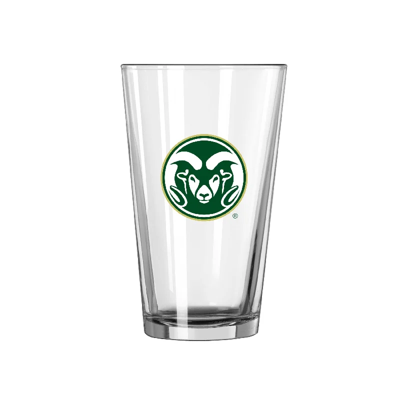 Colorado State 16oz Logo Pint Glass