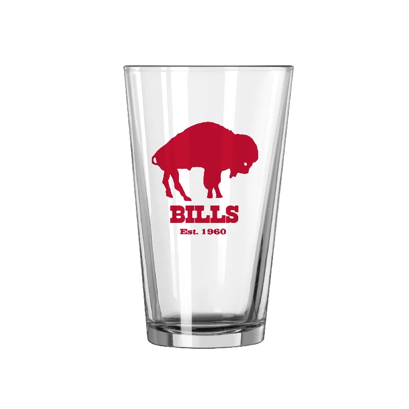 Team Mug Dream Big-Buffalo Bills 16oz Retro Pint Glass