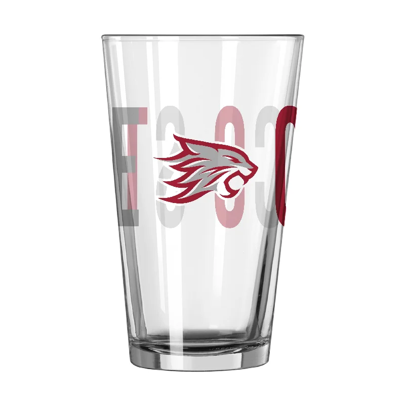 Team Mug Gray-California State Chico 16oz Overtime Pint Glass