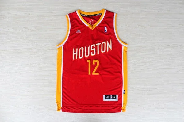 Basketball Jersey Retro-Rockets 12 Howard Red New Revolution 30 Throwback Basketball Jerseys