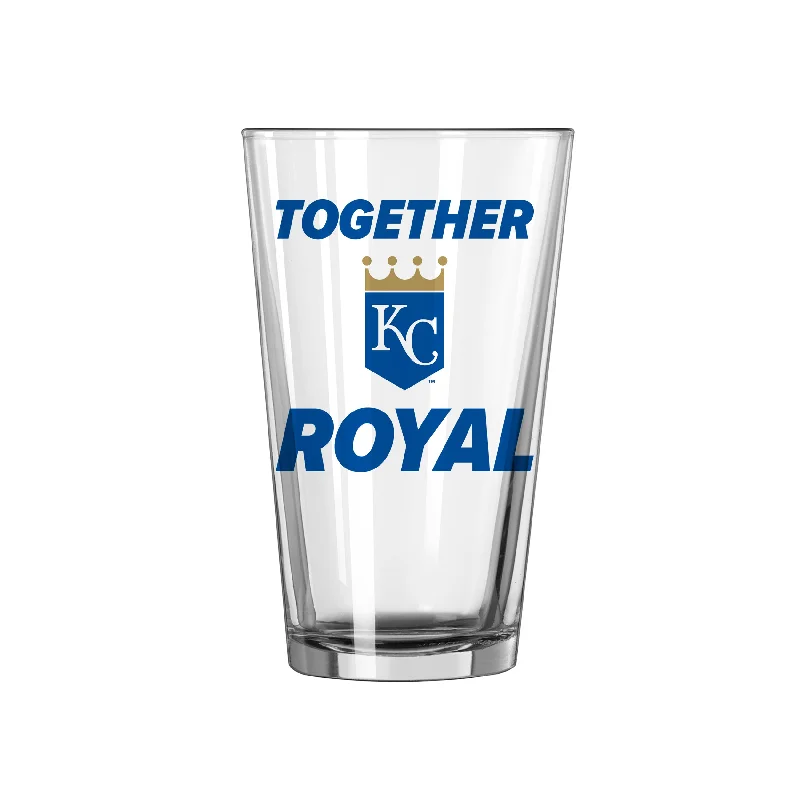 Team Mug Love-Kansas City Royals 16oz Slogan Pint Glass