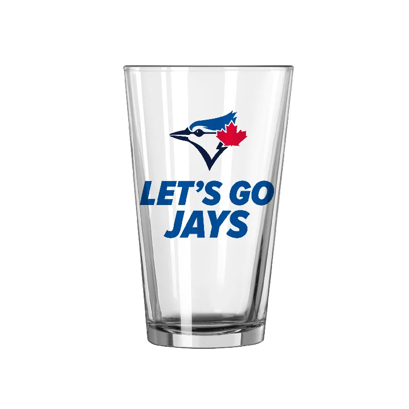 Team Mug Graduation-Toronto Blue Jays 16oz Slogan Pint Glass