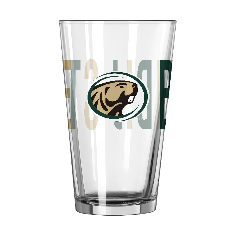 Team Mug Brown-Bemidji State 16oz Overtime Pint Glass