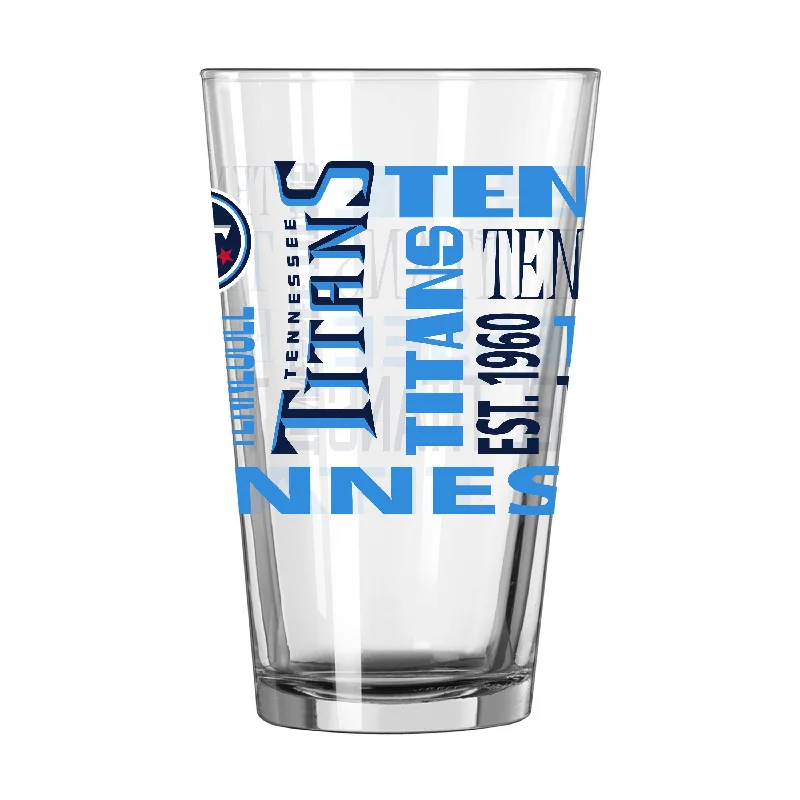 Team Mug Catchphrase-Tennessee Titans 16oz Spirit Pint Glass