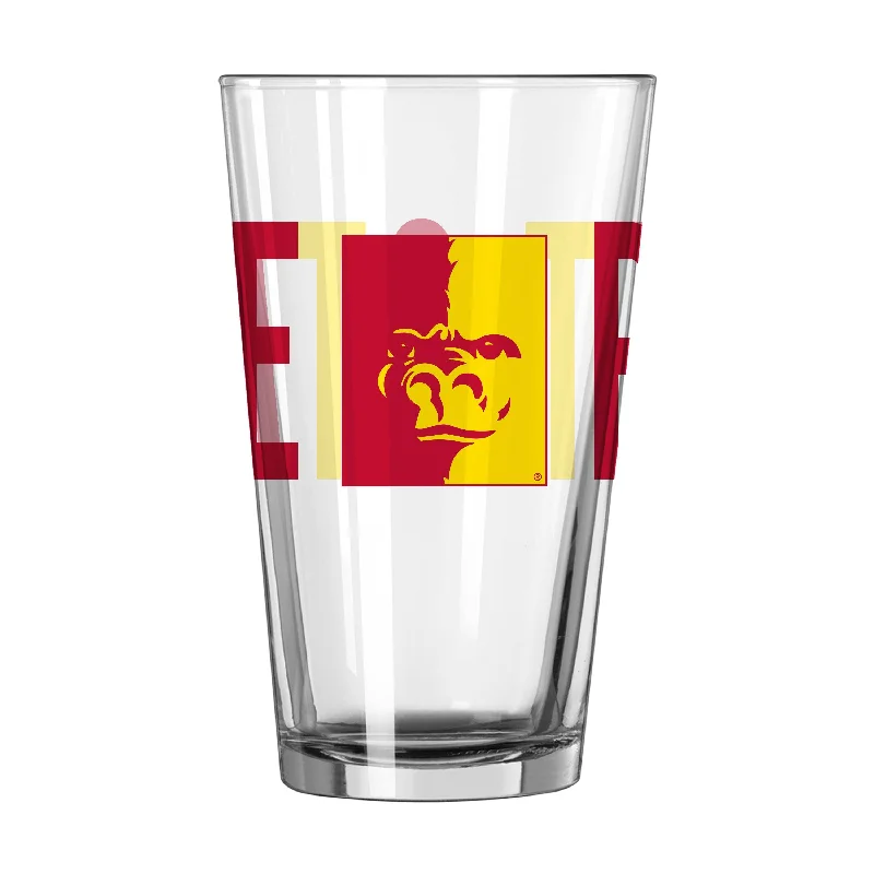 Team Mug Golf-Pittsburg State 16oz Overtime Pint Glass