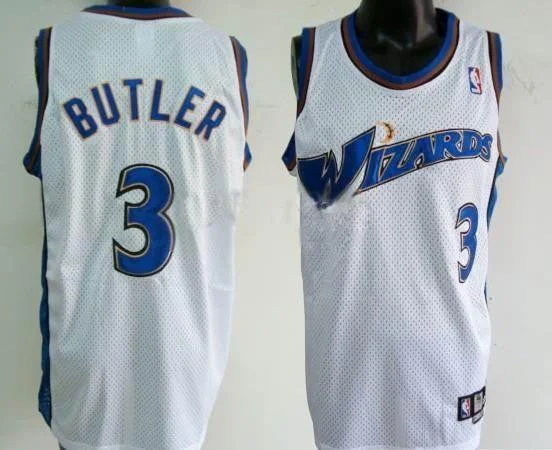 Basketball Jersey Minimalist-Wizards 3 Butler White Basketball Jerseys