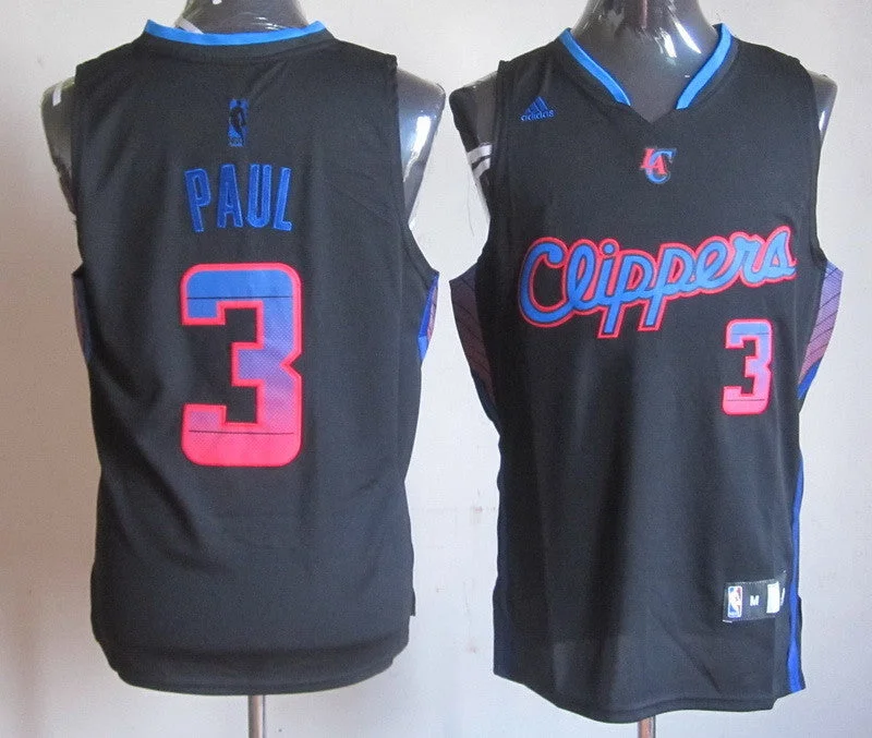 Basketball Jersey Basketball Grandpa-Clippers 3 Paul Black 2012 Limited Basketball Jerseys