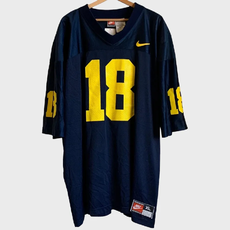 Football Jersey Unique-Vintage Michigan Wolverines Football Jersey XL