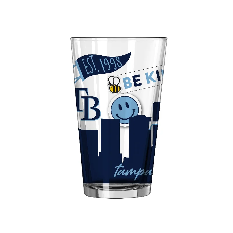 Team Mug TV Show-Tampa Bay Rays 16oz Native Pint Glass