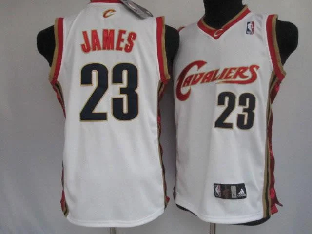 Basketball Jersey Stylish-Cavaliers 23 James White Basketball Jersey