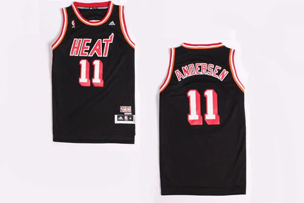 Basketball Jersey Outdoor-Heat 11 Andersen Black Hardwood Classics Basketball Jerseys