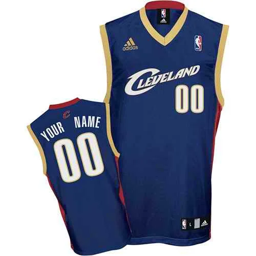 Basketball Jersey Anime-Cleveland Cavaliers Custom blue Alternate Basketball Jersey