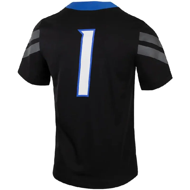 Football Jersey Viral-#1 B.State Broncos Untouchable Football Jersey Black Stitched American College Jerseys