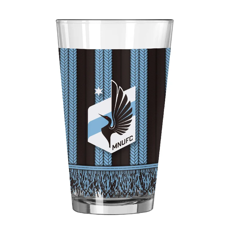 Team Mug Yoga-Minnesota United 16oz Scarf Pint Glass