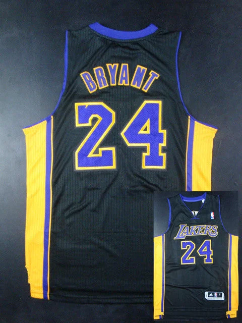 Basketball Jersey Training-Lakers 24 Bryant Black New Revolution 30 Basketball Jerseys